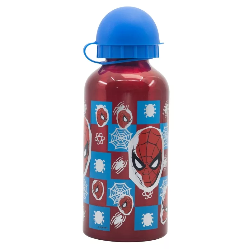 Hliníková fľaša SPIDERMAN grid (400ml)