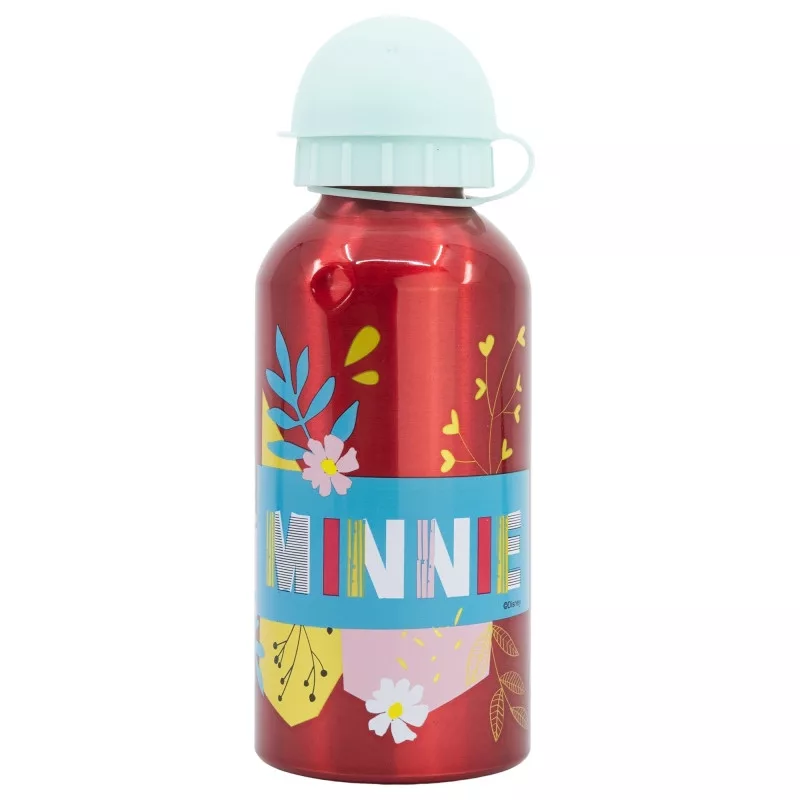 Hliníková fľaša MINNIE červená (400ml)