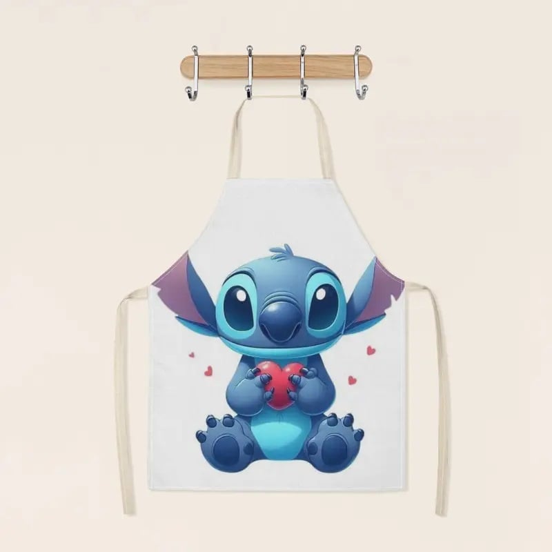Kuchynská zástera LILO A STITCH srdce