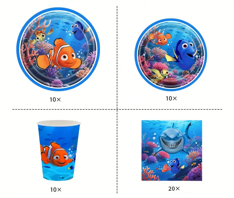 Set na oslavu HĽADÁ SA NEMO (50ks)