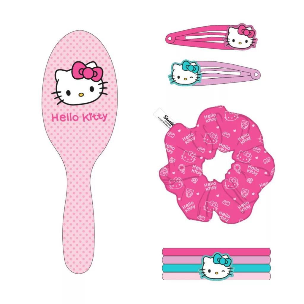Set na vlasy HELLO KITTY