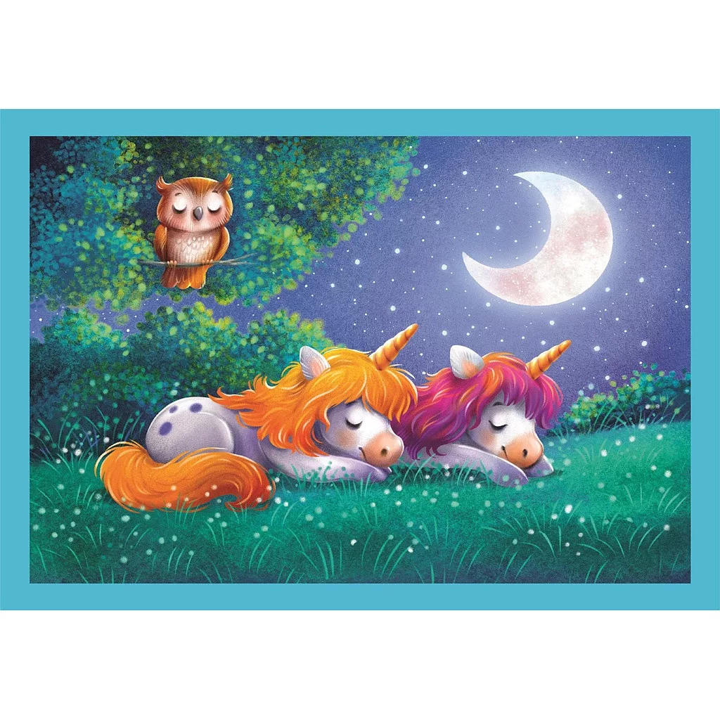 Puzzle 4v1 JEDNOROŽEC
