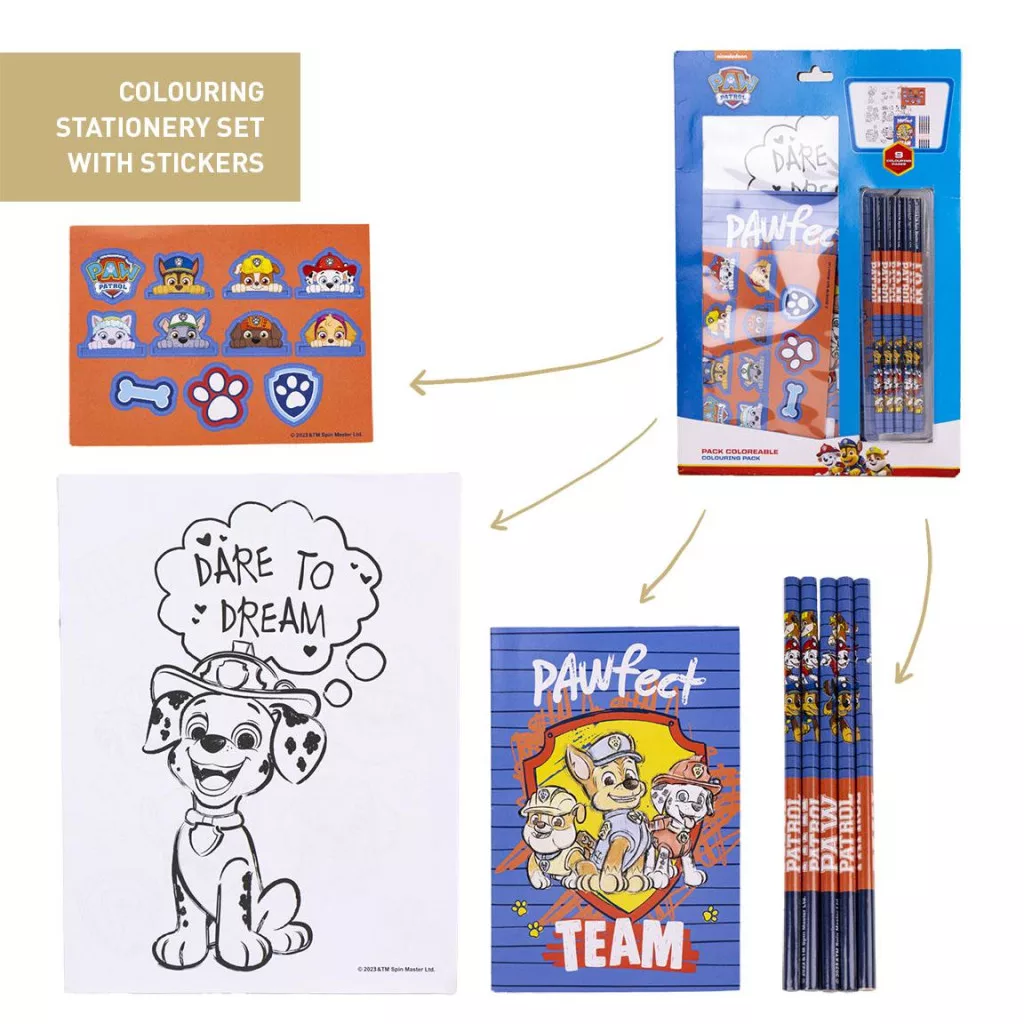 Set na kreslenie PAW PATROL