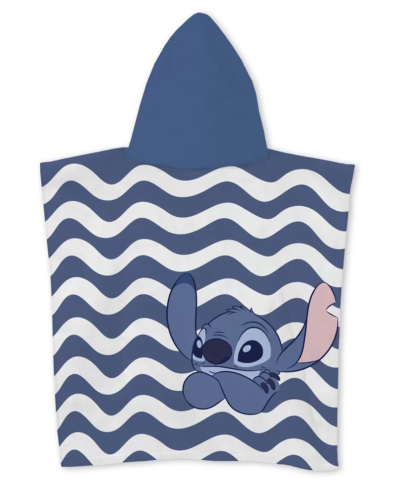 Pončo 55x110 LILO A STITCH relax (rýchloschnúce)