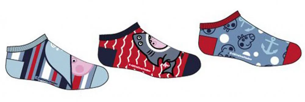 Krátke ponožky 3ks PEPPA PIG - 31/34