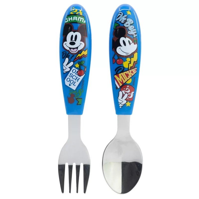 Príbor (2ks) MICKEY - ergonomické