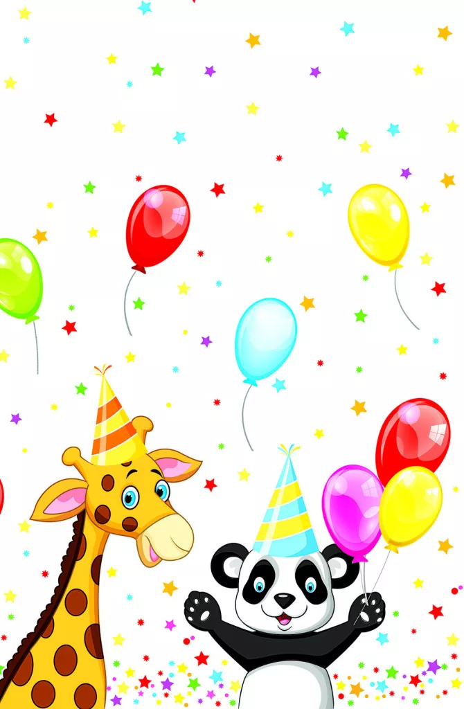 Obrus 120x180 ZVIERATKÁ oslava