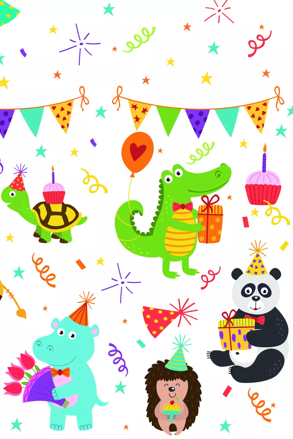 Obrus 120x180 ZVIERATKÁ party