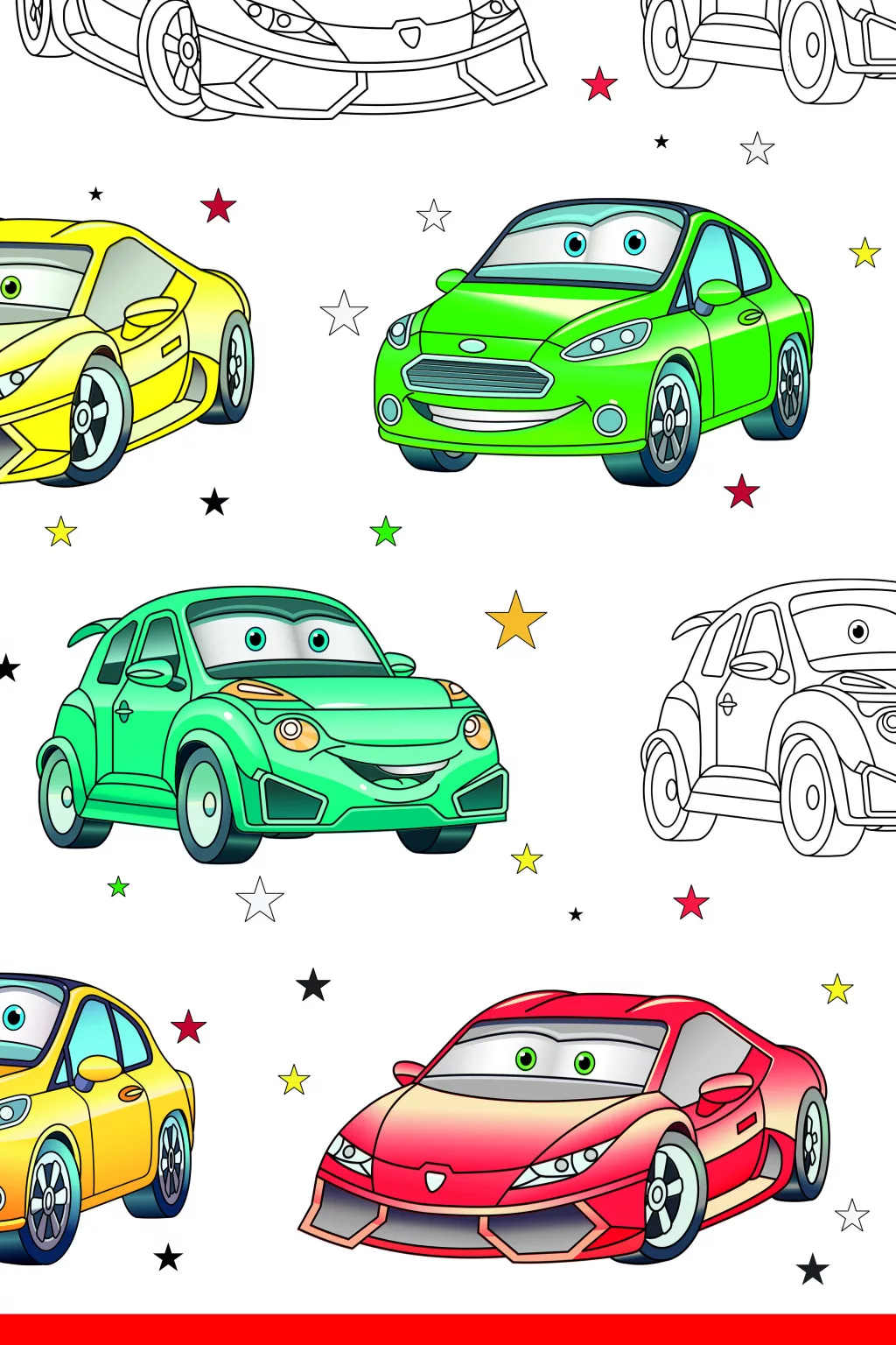 Obrus 120x180 CARS autíčka