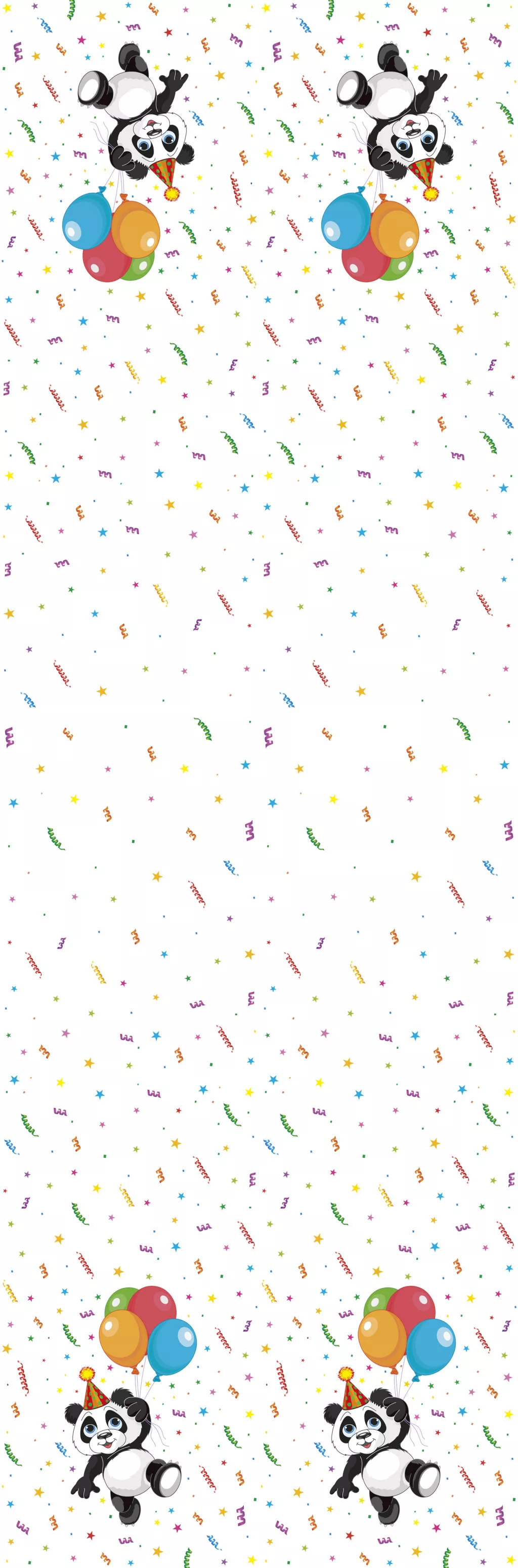 Obrus 120x180 PANDA balóny