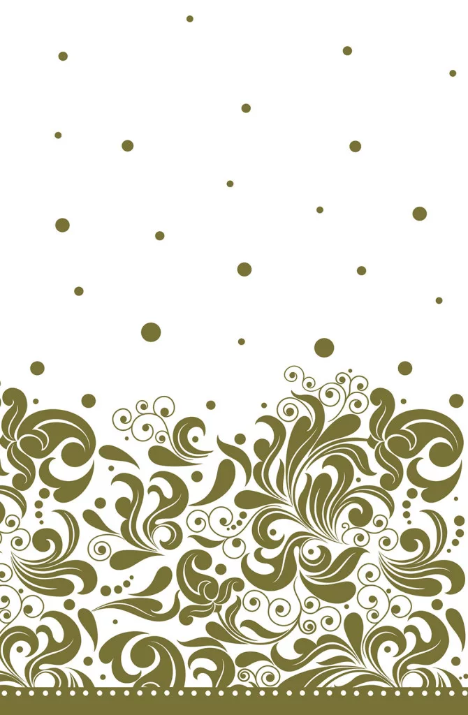 Obrus 120x180 DEKORÁCIA zlatá