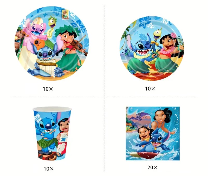 Set na oslavu LILO A STITCH oslava (50ks)
