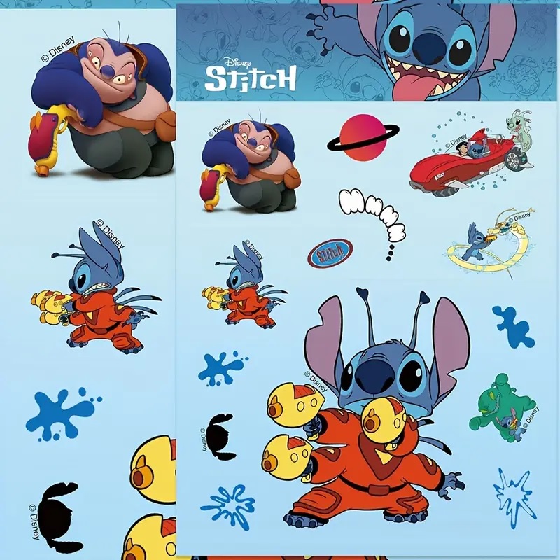 Nálepky LILO a STITCH (8 listov)
