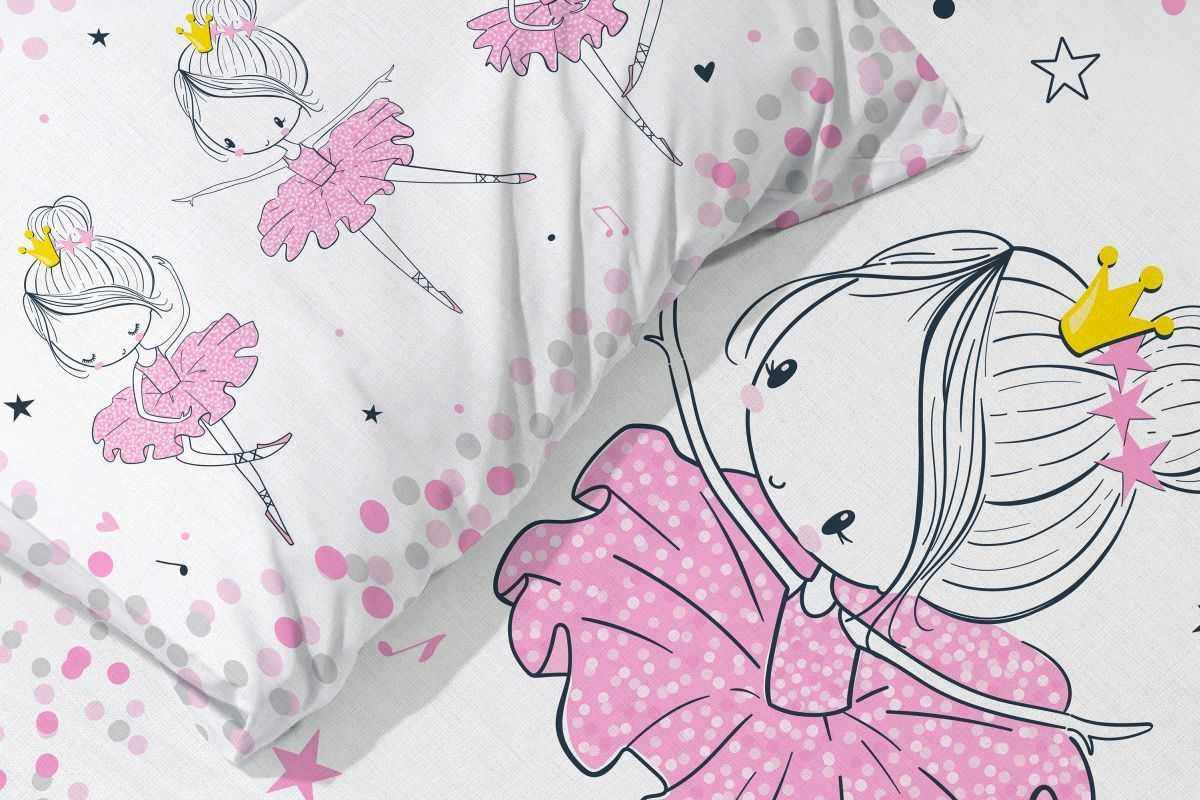 Obliečky do postieľky 100x135 BALETKA