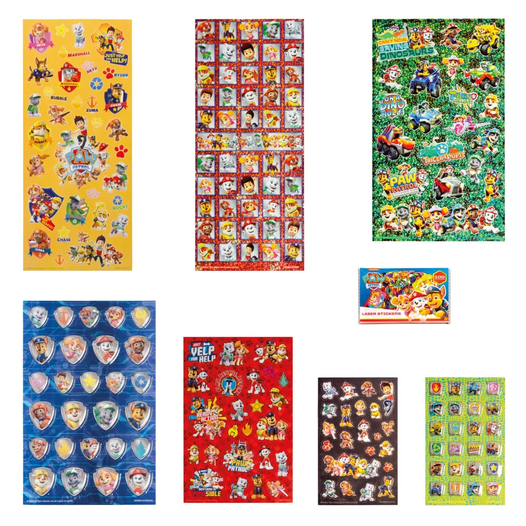 Hry + nálepky PAW PATROL