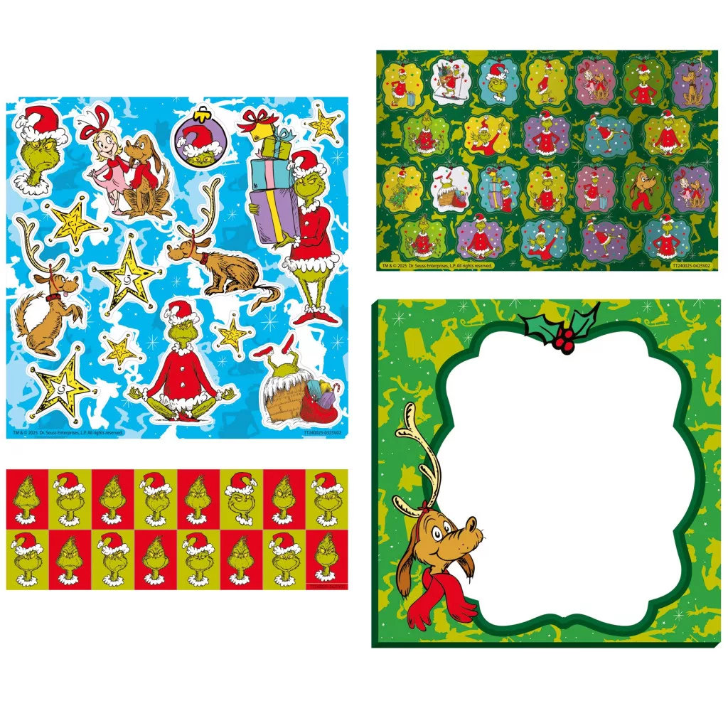 Set nálepiek GRINCH