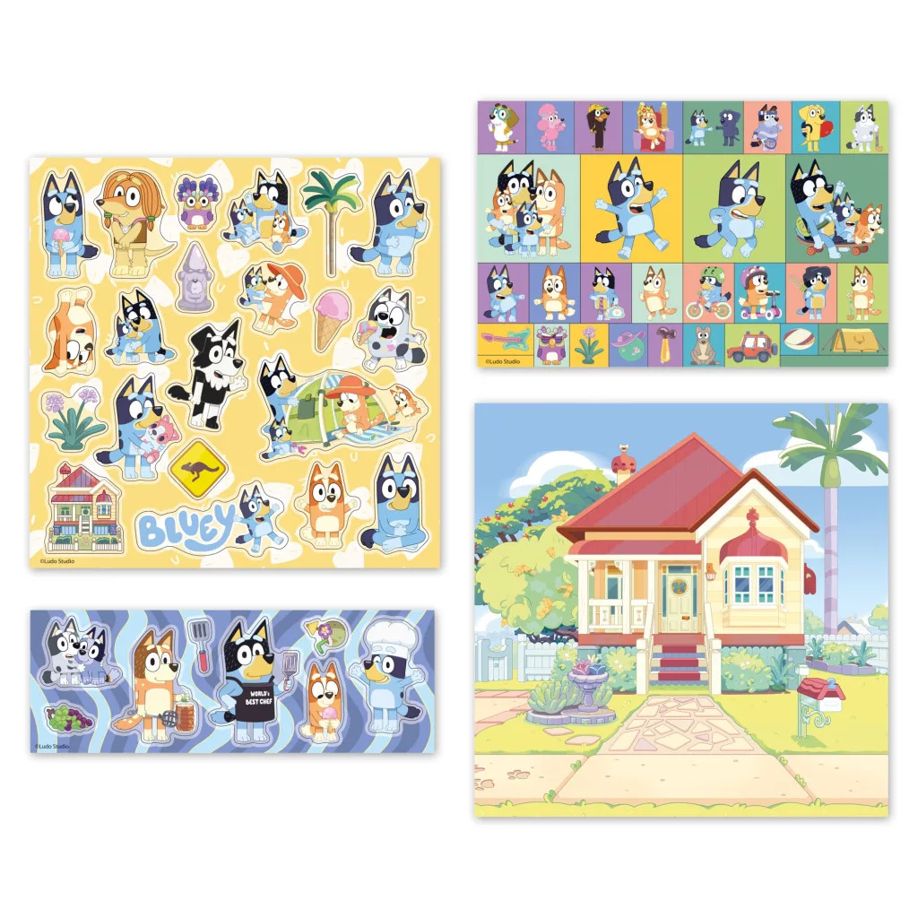 Set nálepiek BLUEY