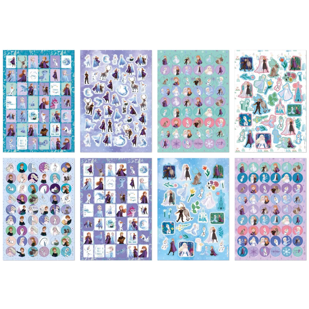 Set nálepiek FROZEN 150+