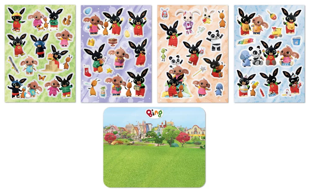 Nálepky na okno BING