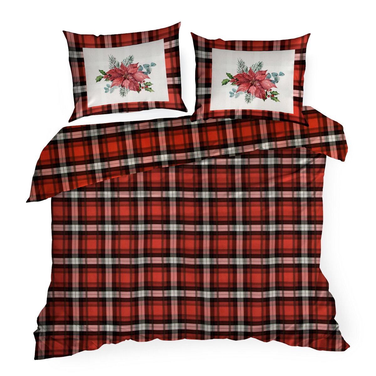 Bavlnené obliečky 200x220 VIANOČNÁ RUŽA