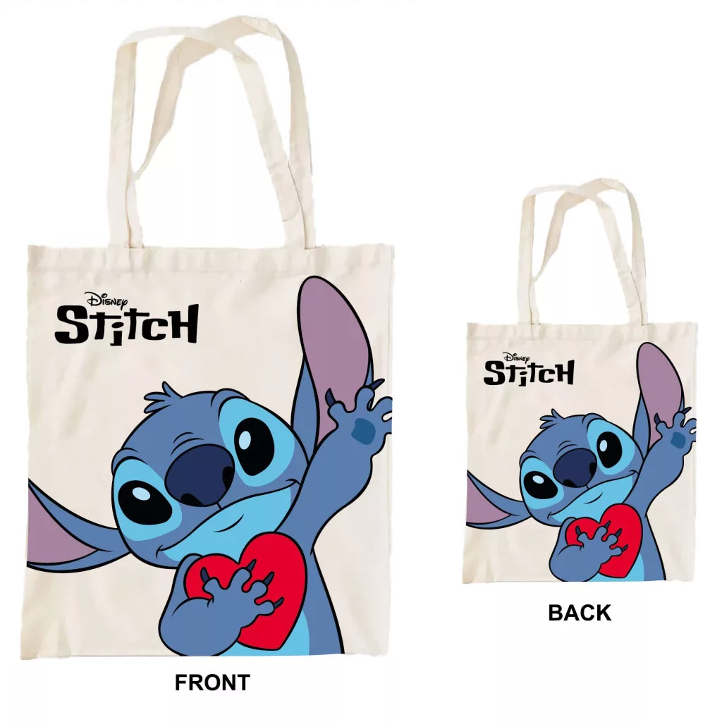 Nákupná taška LILO A STITCH srdiečko