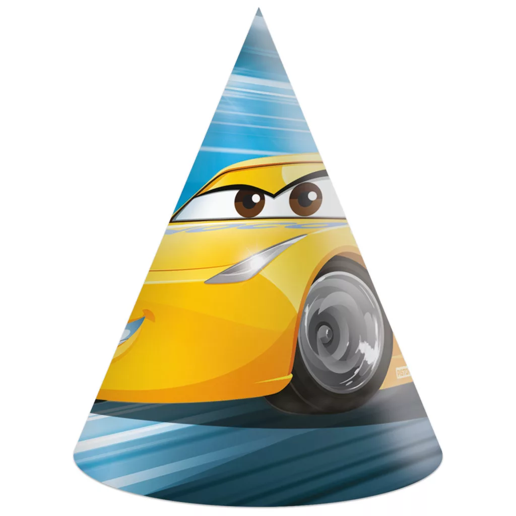 Party čiapka CARS victory (6ks)