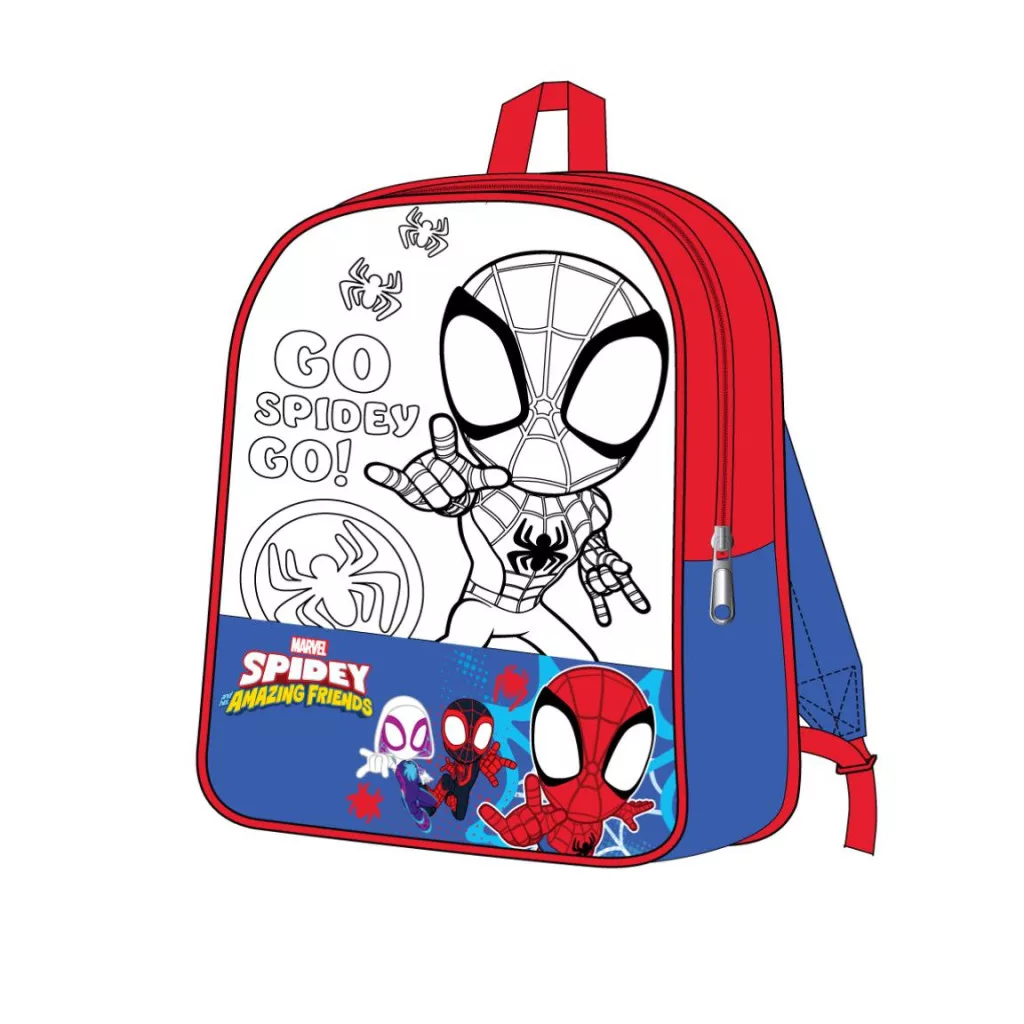 Ruksak na vyfarbenie SPIDEY