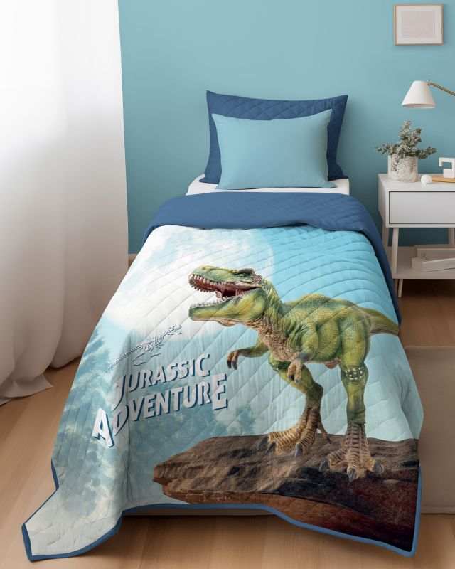 Prehoz na posteľ 170x210 DINO T-REX