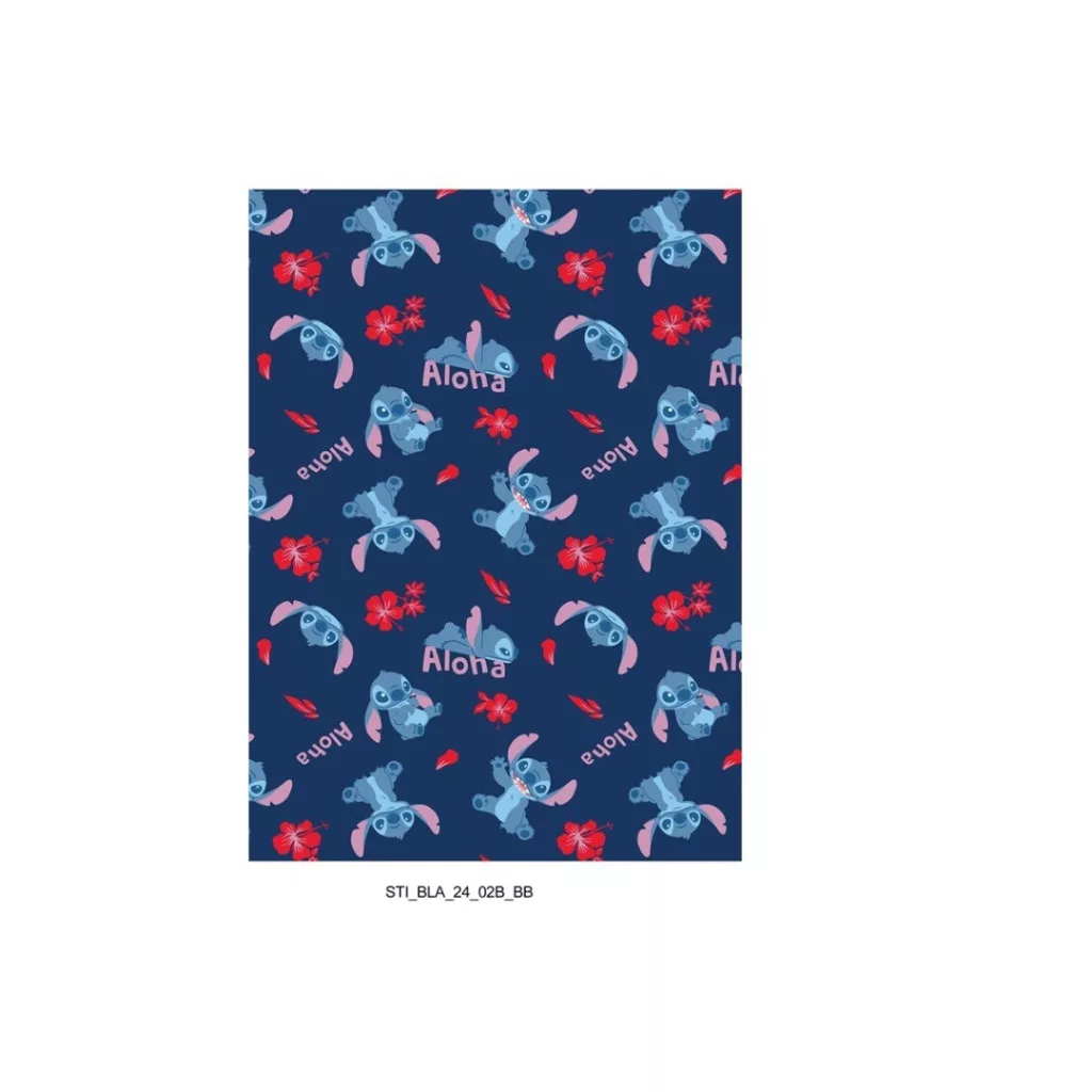 Deka 110x150 LILO A STITCH aloha