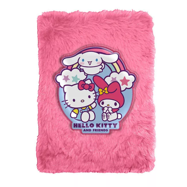 Plyšový notes HELLO KITTY