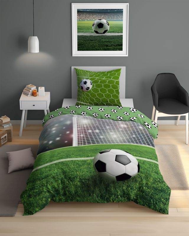 Obliečky 140x200 FUTBAL priamy kop