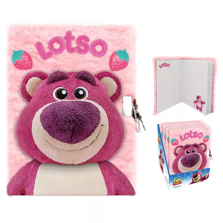 Plyšový 3D zápisník LOTSO