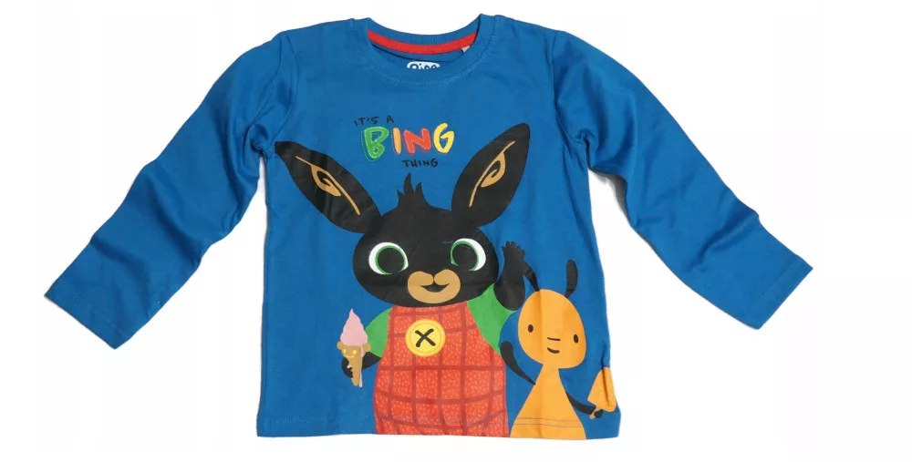 Tričko s dlhým rukávom BING zmrzlina - 3r.