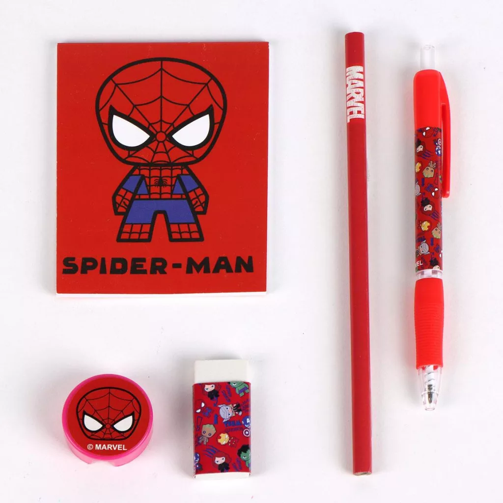 Plnený plyšový peračník SPIDERMAN červený