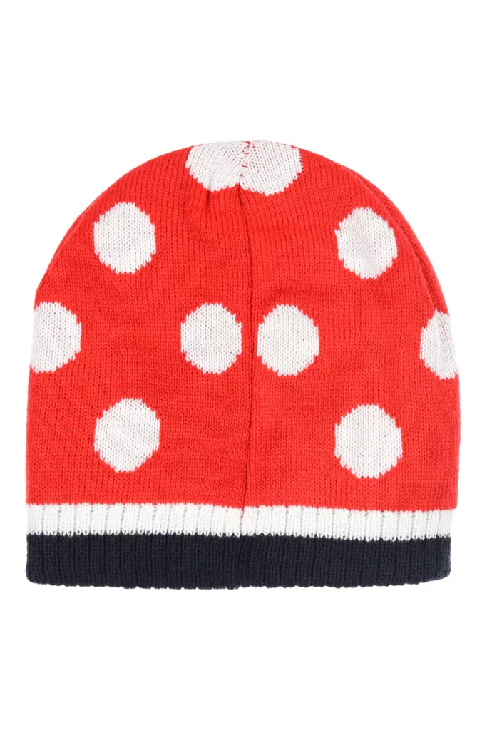 Čiapka + rukavice HELLO KITTY red - č.52