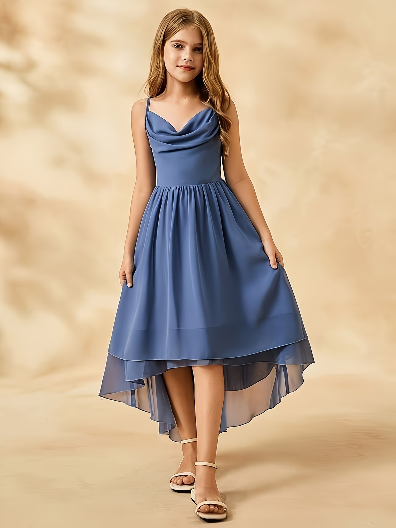 Dievčenské spoločenské šaty model ZOJA veľ.128-146 (9-11r.)