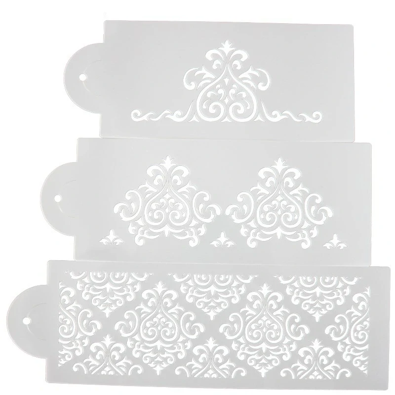 Šablóny na stencil 3ks vzor č.01