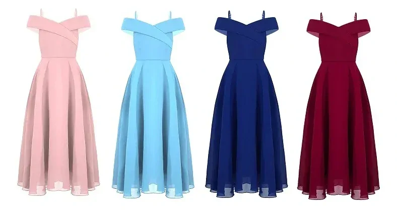 Dievčenské spoločenské šaty model LEONA 10-16r. - viac farieb