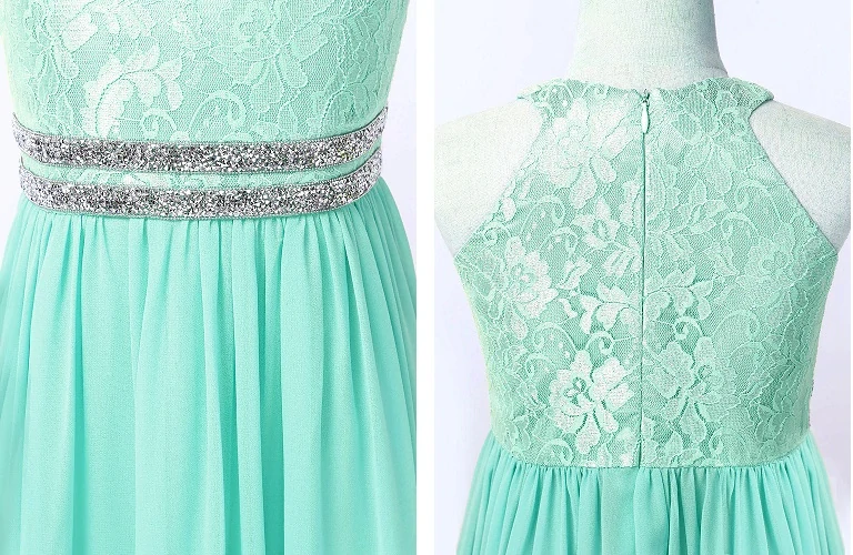 Dievčenské spoločenské šaty model LILIEN  12-14r.