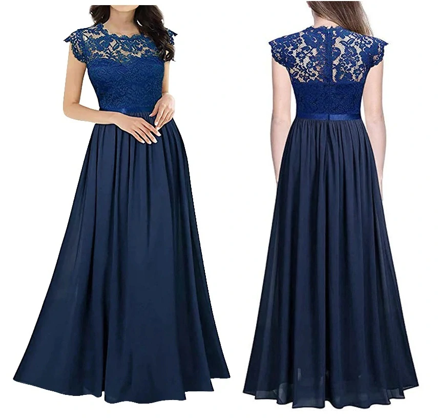 Spoločenské šaty model LEA veľ. S-XXL (veľ.36-46)