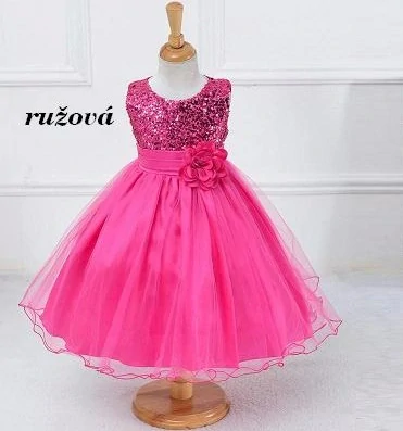 Dievčenské spoločenské šaty model MAGIC 2-4r. - viac farieb