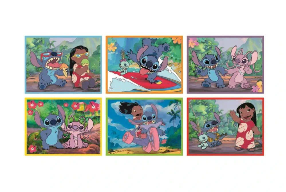 Rozprávkové kocky 12ks LILO A STITCH