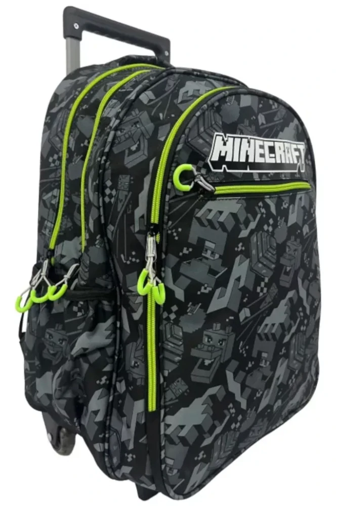 Školská taška na ťahanie MINECRAFT camo 46cm