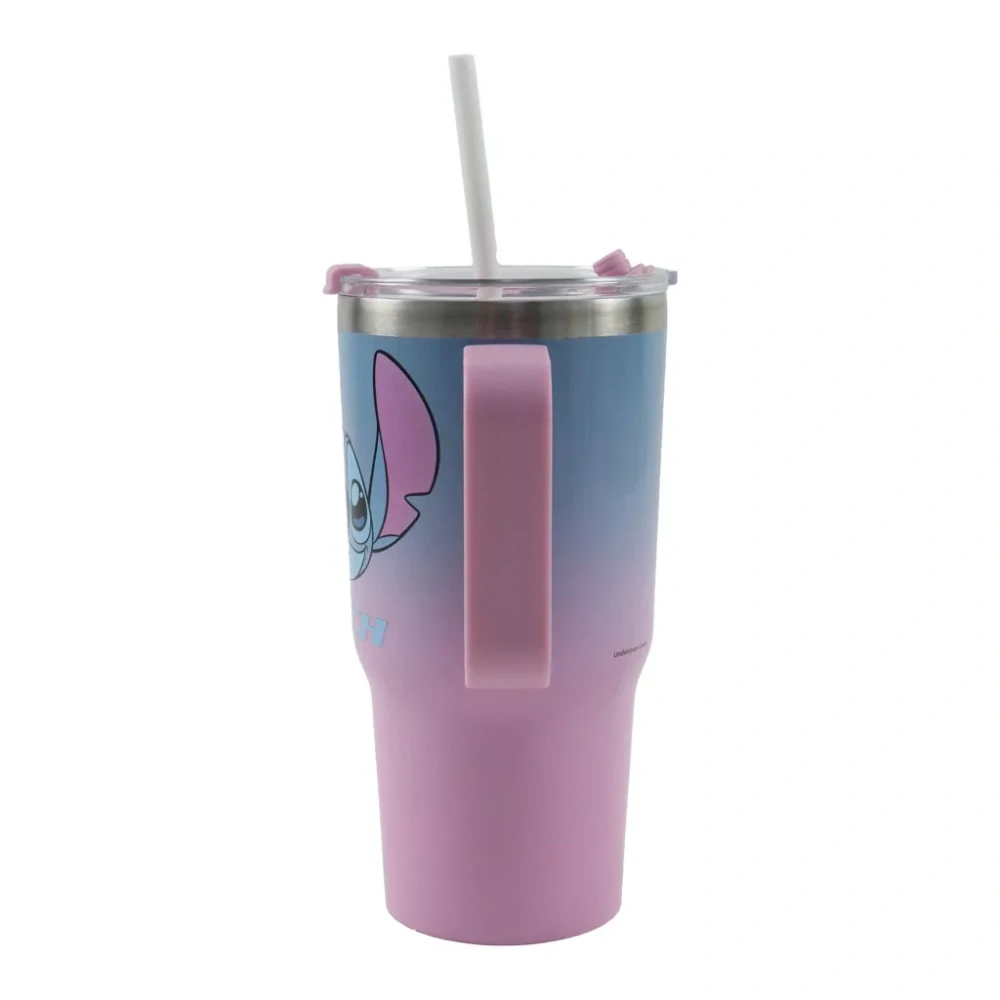 Termo hrnček so slamkou LILO A STITCH