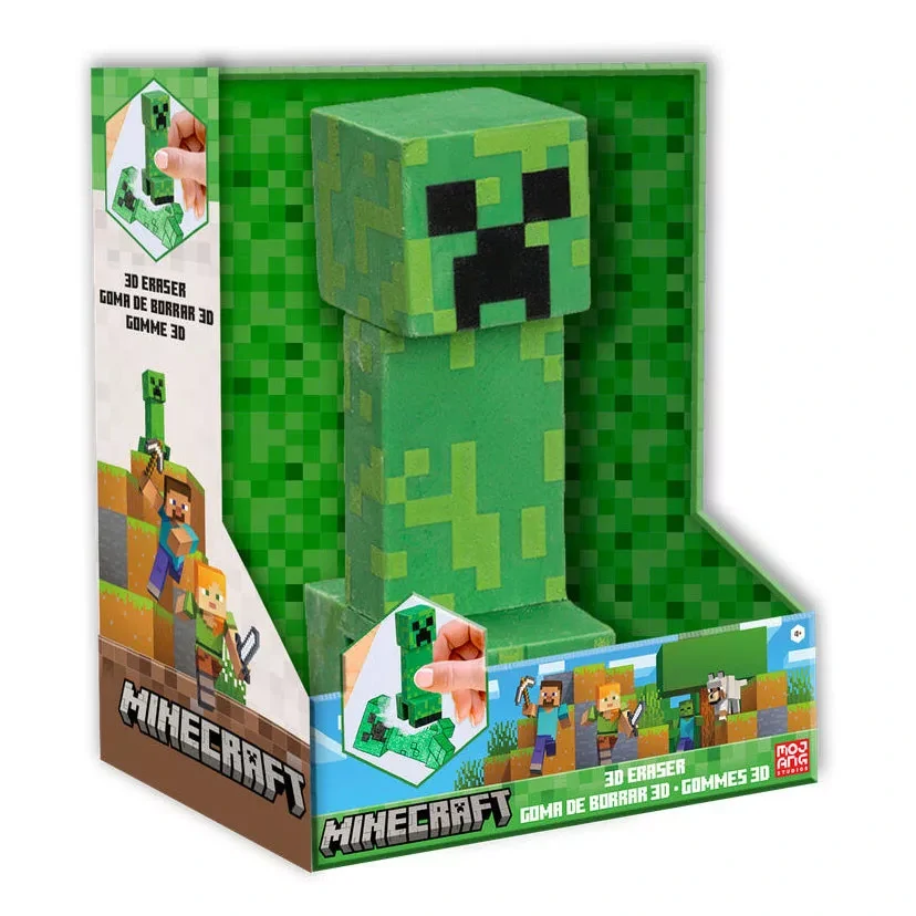 Školská guma MINECRAFT 3D