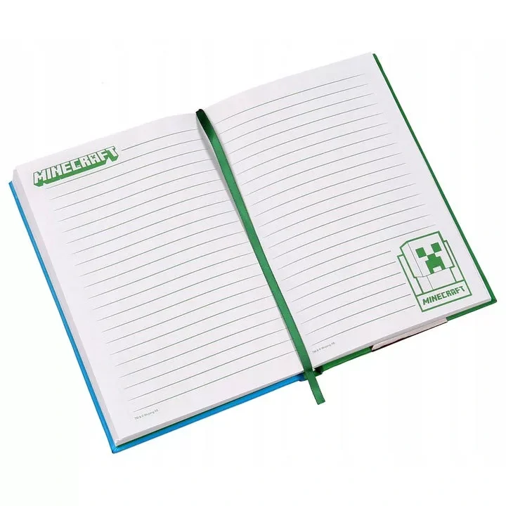 Zošit s hodinkami MINECRAFT