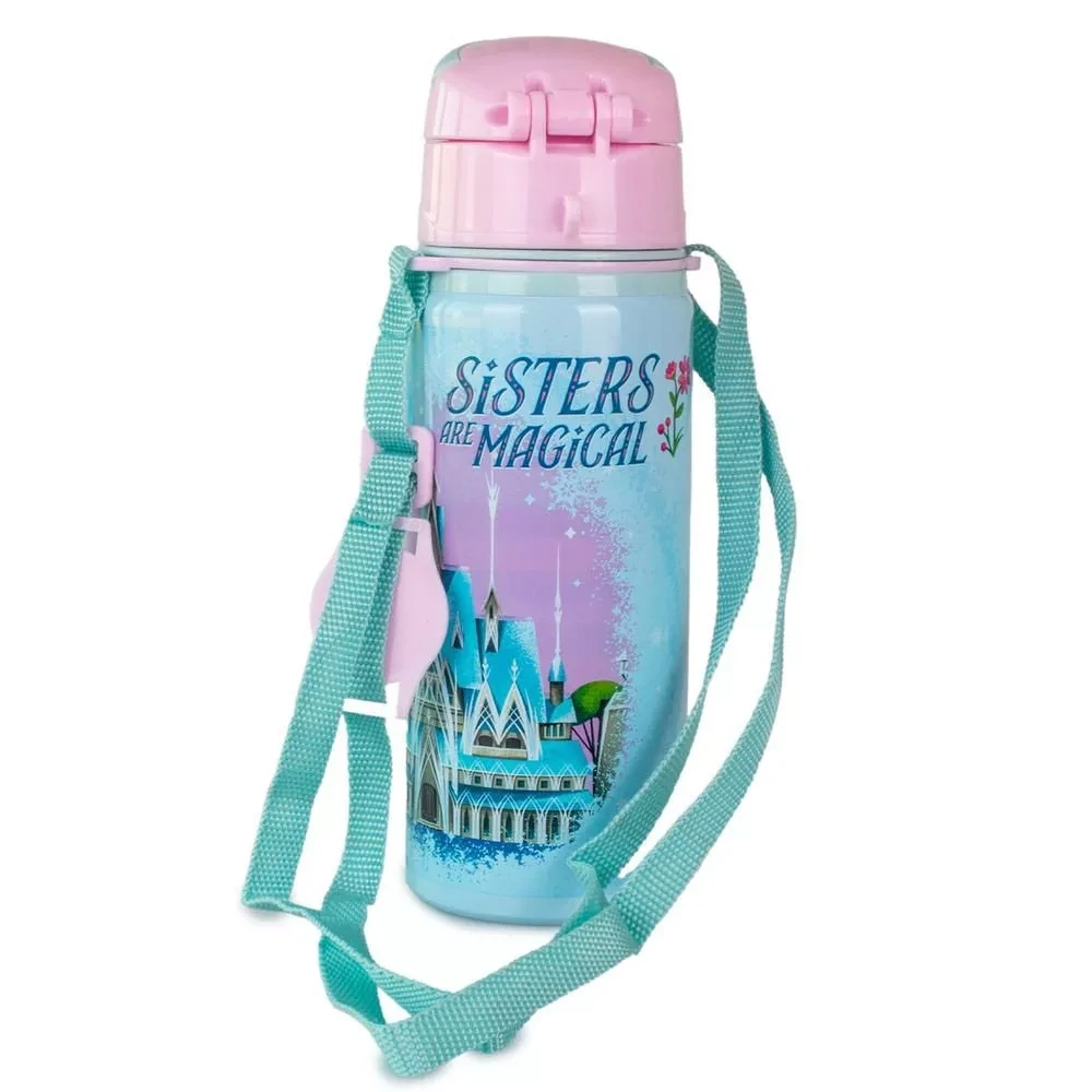 Hliníková fľaša FROZEN zámok (600ml)