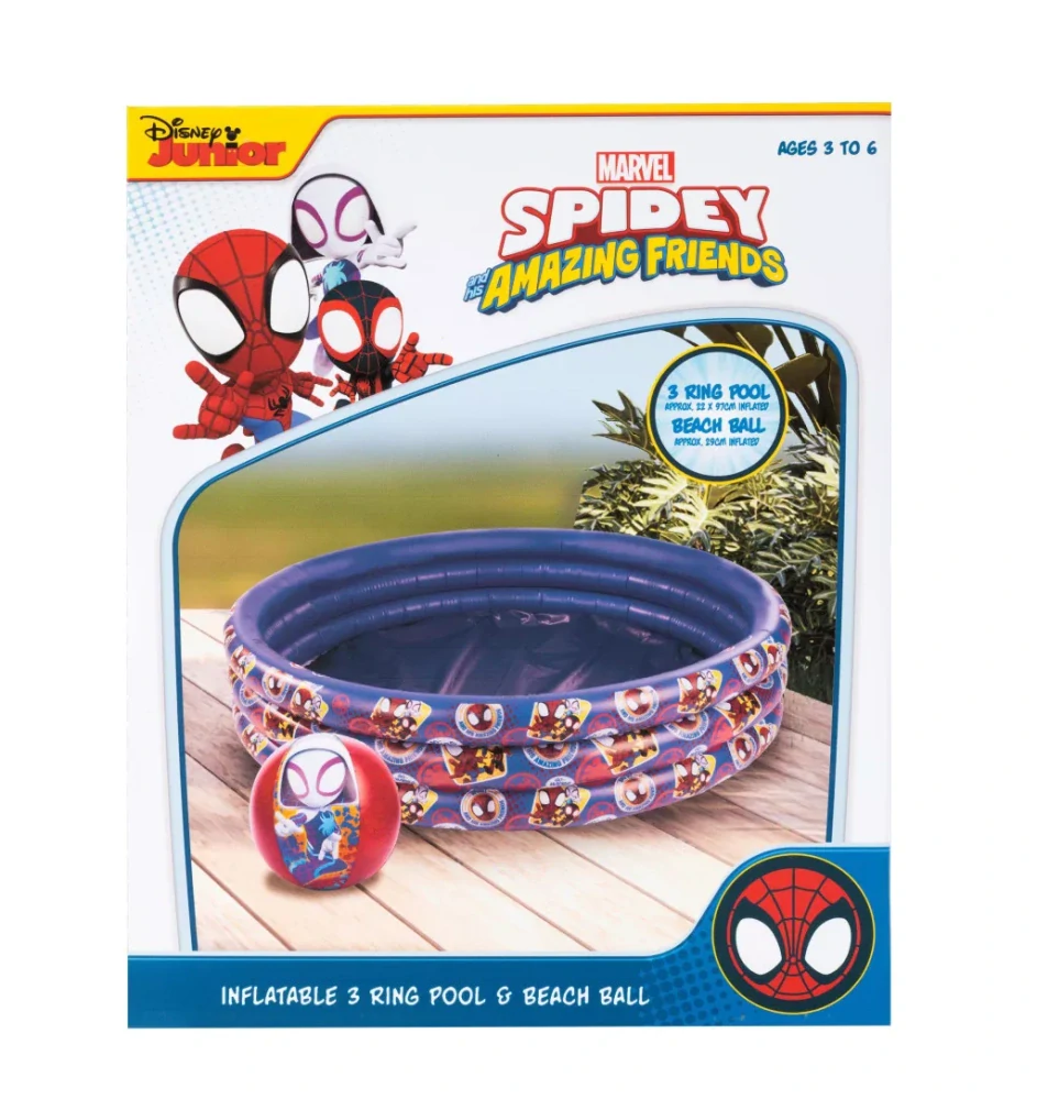Nafukovací bazén + lopta SPIDERMAN Spidey