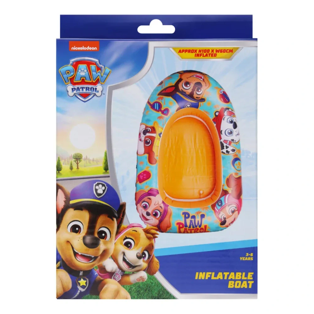 Nafukovacia loďka PAW PATROL žltá