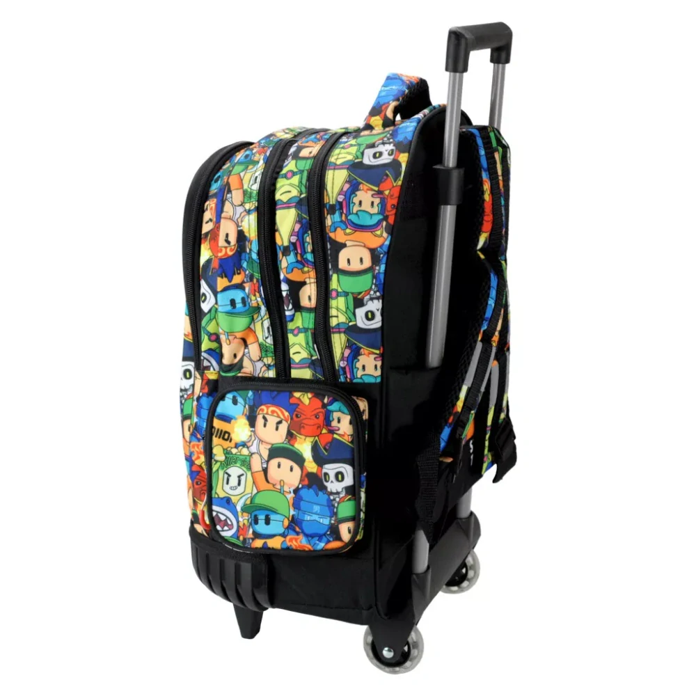 Školská taška na ťahanie STUMBLE GUYS 42cm